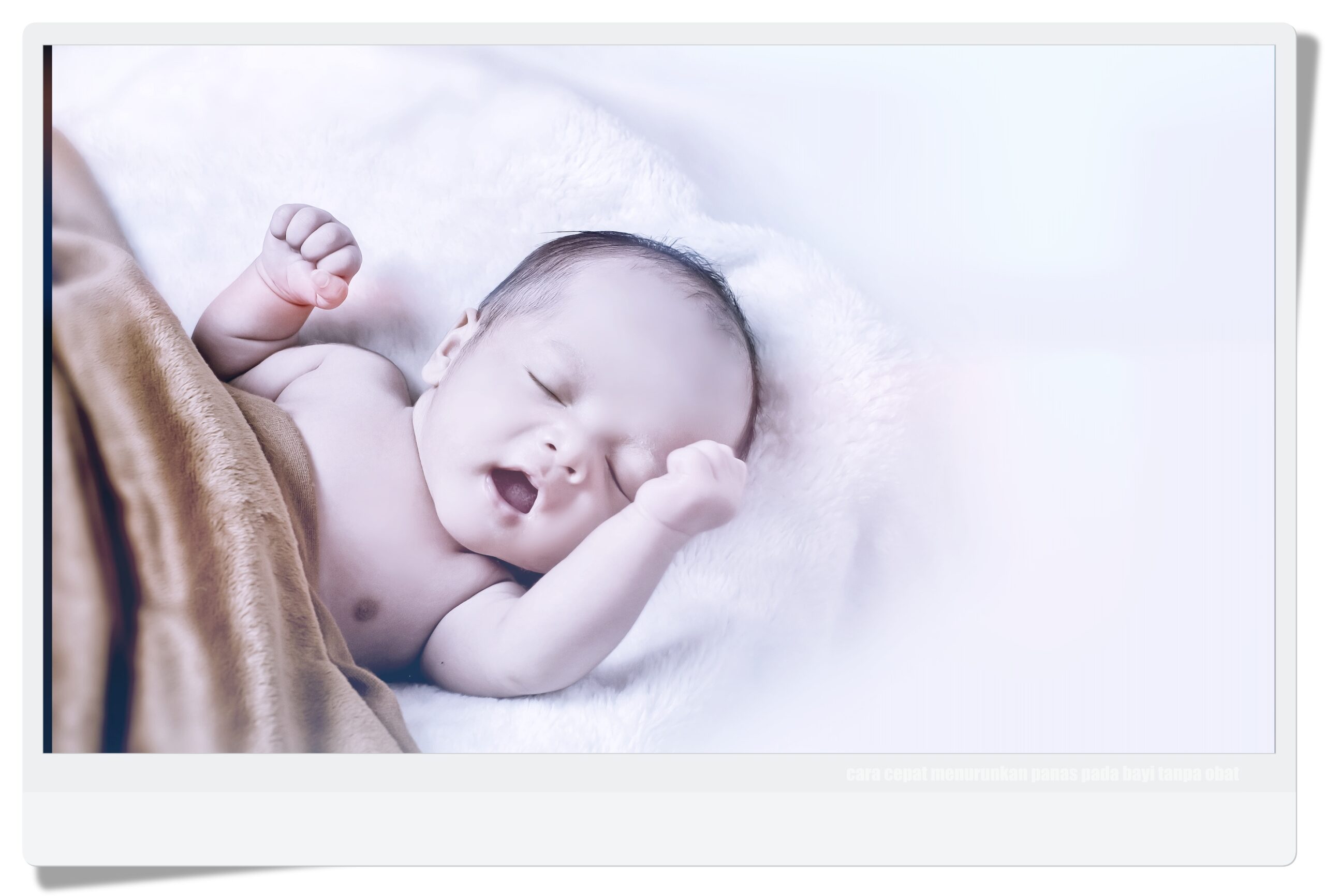 cara cepat menurunkan panas pada bayi tanpa obat image